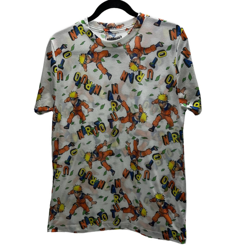 Naruto Masashi Kishimoto VIZ Media Tee Kids Size XXL Size 18/20 Vintage 2002 - Picture 2 of 6